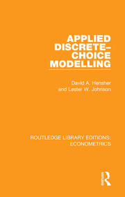Applied Discrete-Choice Modelling book cover