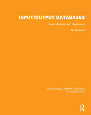 Input/Output Databases: Uses in Business and Government book cover