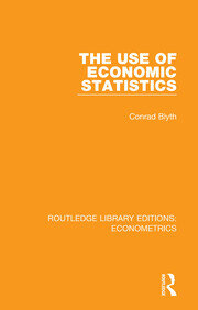 The Use of Economic Statistics book cover