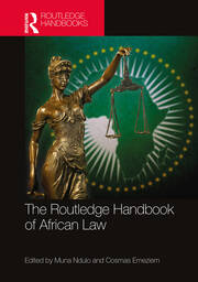 The Routledge Handbook of African Law book cover