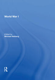 World War I book cover