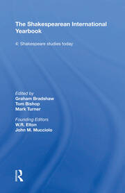 The Shakespearean International Yearbook: Volume 4: Shakespeare Studies Today book cover