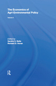 The Economics of Agri-Environmental Policy, Volume II book cover