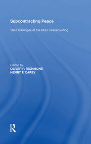Subcontracting Peace: The Challenges of NGO Peacebuilding book cover