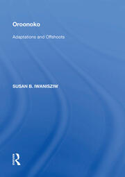 Oroonoko: Adaptations and Offshoots book cover