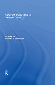Nonprofit Trusteeship in Different Contexts book cover