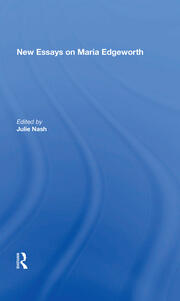 New Essays on Maria Edgeworth book cover