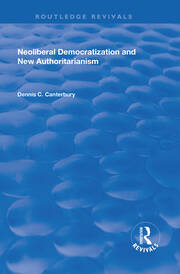 Neoliberal Democratization and New Authoritarianism book cover