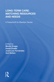 Long-Term Care: Matching Resources and Needs book cover