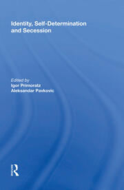 Identity, Self-Determination and Secession book cover