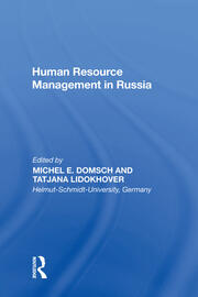 Human Resource Management in Russia book cover