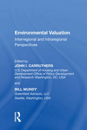 Environmental Valuation: Interregional and Intraregional Perspectives book cover