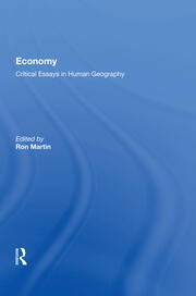 Economy: Critical Essays in Human Geography book cover