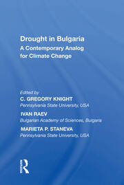 Drought in Bulgaria: A Contemporary Analog for Climate Change book cover