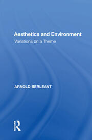 Aesthetics and Environment: Variations on a Theme book cover