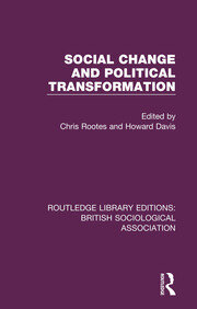 Social Change and Political Transformation book cover