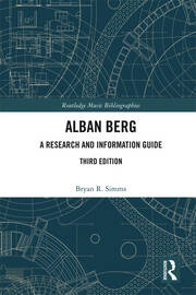 Alban Berg: A Research and Information Guide book cover