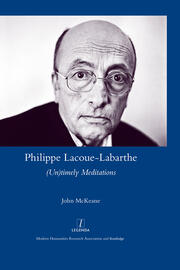 Philippe Lacoue-Labarthe: (Un)Timely Meditations book cover