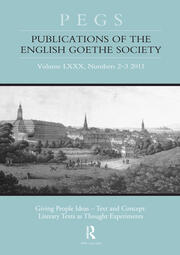 Giving People Ideas - Text and Concept: Literary Texts as Thought Experiments book cover