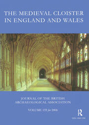 The Medieval Cloister in England and Wales book cover