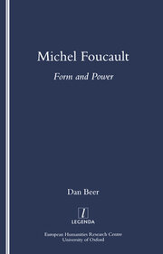 Michel Foucault: Form and Power book cover