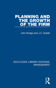 Planning and the Growth of the Firm book cover