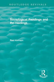 Sociological Readings and Re-readings (1996) book cover