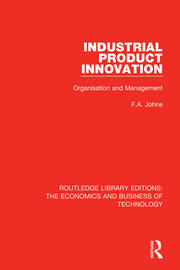Industrial Product Innovation book cover