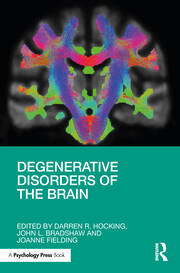 Degenerative Disorders of the Brain book cover