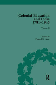 Colonial Education and India 1781-1945: Volume II book cover