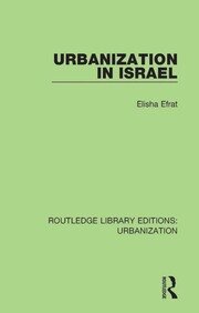 Urbanization in Israel book cover