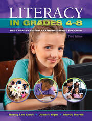 Literacy in Grades 4-8: Best Practices for a Comprehensive Program book cover