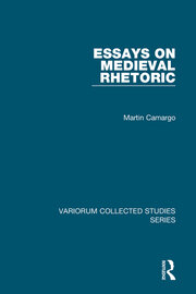 Essays on Medieval Rhetoric book cover