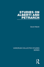 Studies on Alberti and Petrarch book cover