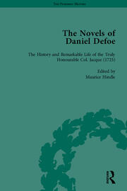 The Novels of Daniel Defoe, Part II vol 8 book cover