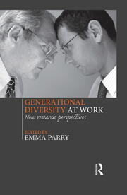 Generational Diversity at Work: New Research Perspectives book cover