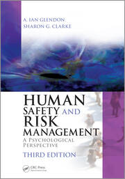 Human Safety and Risk Management: A Psychological Perspective, Third Edition book cover