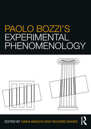 Paolo Bozzi’s Experimental Phenomenology book cover