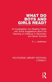 What do Boys and Girls Read?: An Investigation into Reading Habits with Some Suggestions about the Teaching of Literature in Secondary and Senior Schools book cover