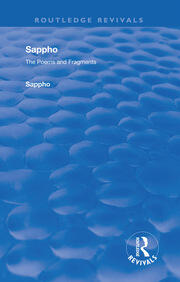 Revival: Sappho - Poems and Fragments (1926) book cover