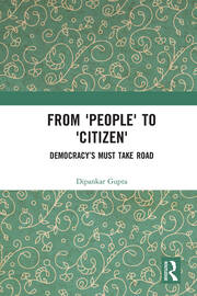 From 'People' to 'Citizen': Democracy’s Must Take Road book cover