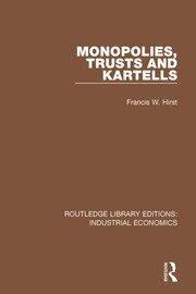 Monopolies, Trusts and Kartells book cover