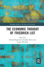 The Economic Thought of Friedrich List book cover