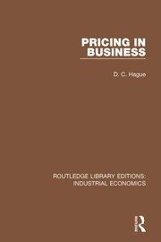 Pricing in Business book cover