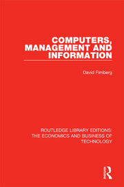 Computers, Management and Information book cover