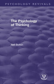 The Psychology of Thinking book cover
