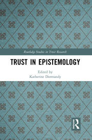 Trust in Epistemology book cover