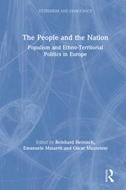 The People and the Nation: Populism and Ethno-Territorial Politics in Europe book cover