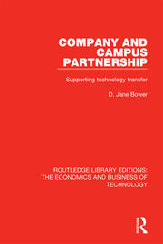 Company and Campus Partnership: Supporting Technology Transfer book cover