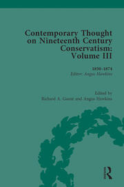 Contemporary Thought on Nineteenth Century Conservatism: 1850-1874 book cover